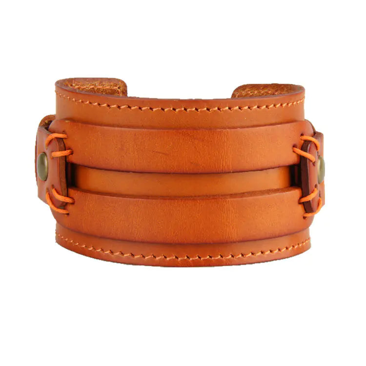 Fashionable Western Leather Multi-Layer Vintage Bracelet