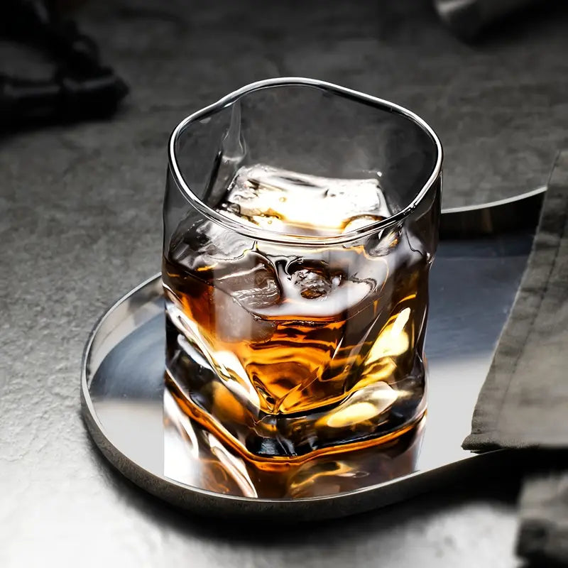 Set of 2 Lowball Whiskey Glasses, 10 oz / 280 ml