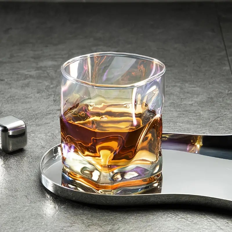 Set of 2 Lowball Whiskey Glasses, 10 oz / 280 ml