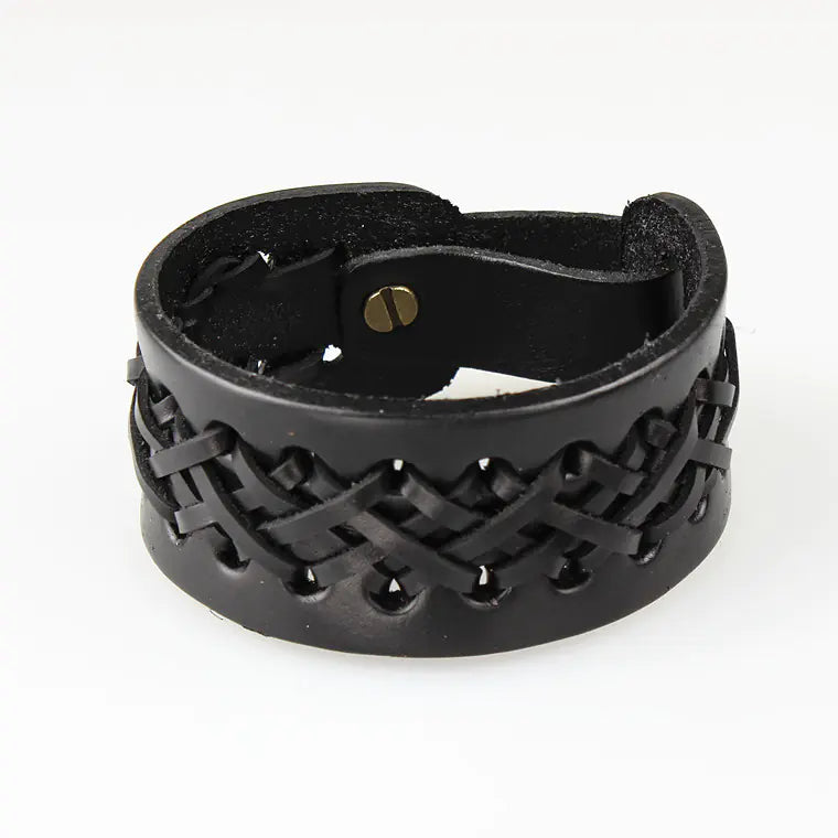 Fashionable Western Leather Multi-Layer Vintage Bracelet