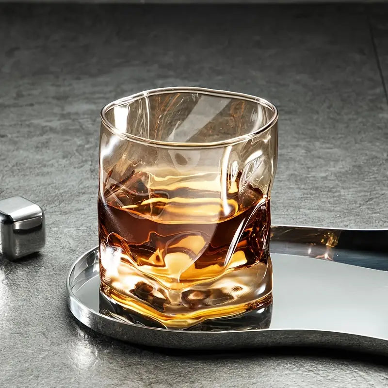 Set of 2 Lowball Whiskey Glasses, 10 oz / 280 ml